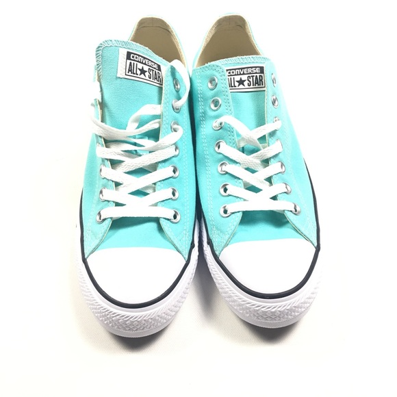 Converse Chuck Taylor AllStar Aqua Blue Canvas Low - Picture 3 of 7